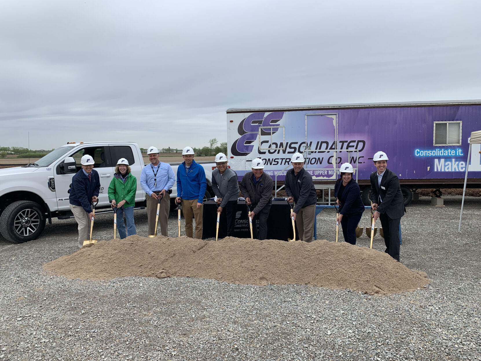 Wrightstown groundbreaking